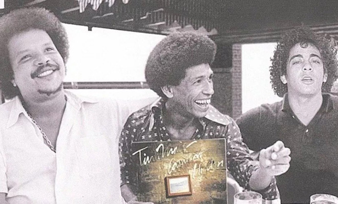 Na década de 70, Hyldon e Tim Maia gravaram um discos juntos, em um projeto que ainda contou com Cassiano (ao centro) (Foto: Divulgação)