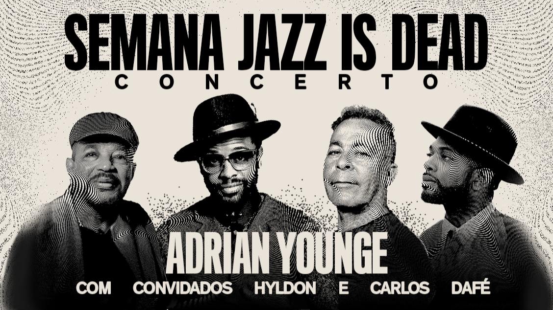 Jazz is dead – Adrian Younge convida Hyldon e Carlos Dafé em Belo Horizonte.